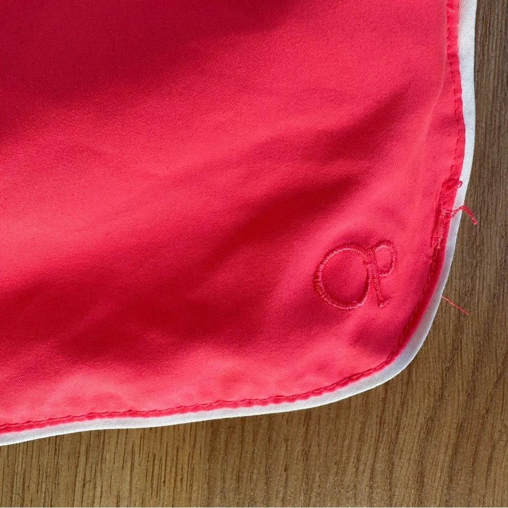 OP Women's Pink  Shorts with White Waistband Medium‎